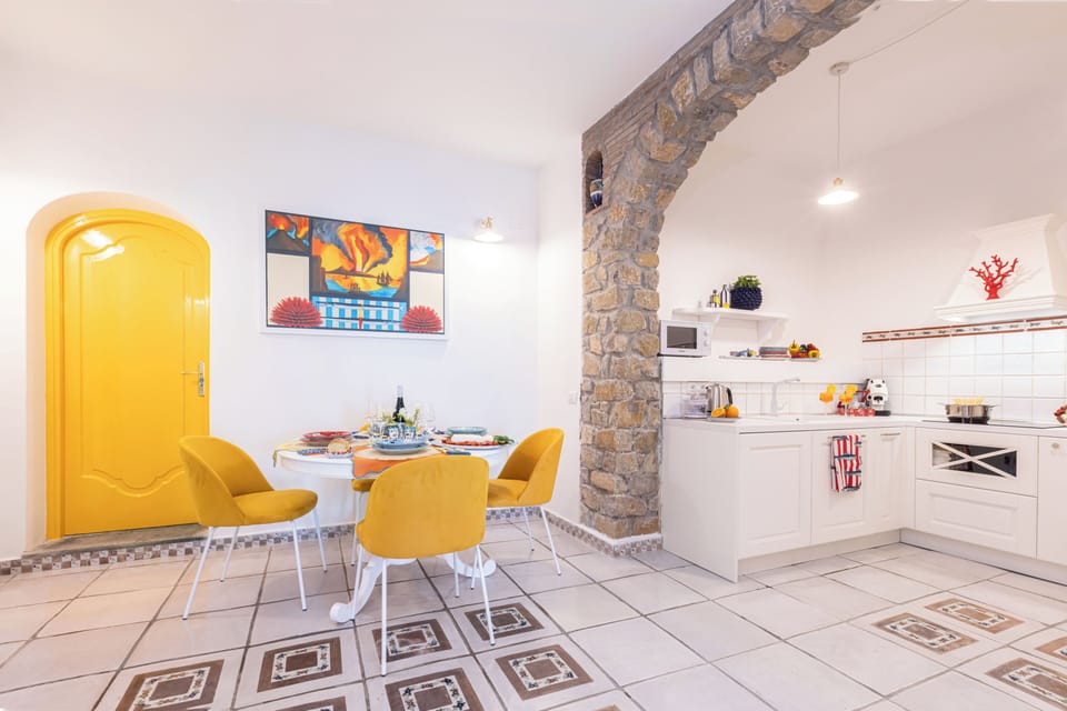 Villa, 3 Bedrooms, Patio, Sea View | Private kitchen | Espresso maker, electric kettle