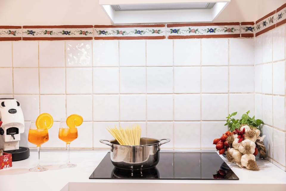 Villa, 3 Bedrooms, Patio, Sea View | Private kitchen | Espresso maker, electric kettle
