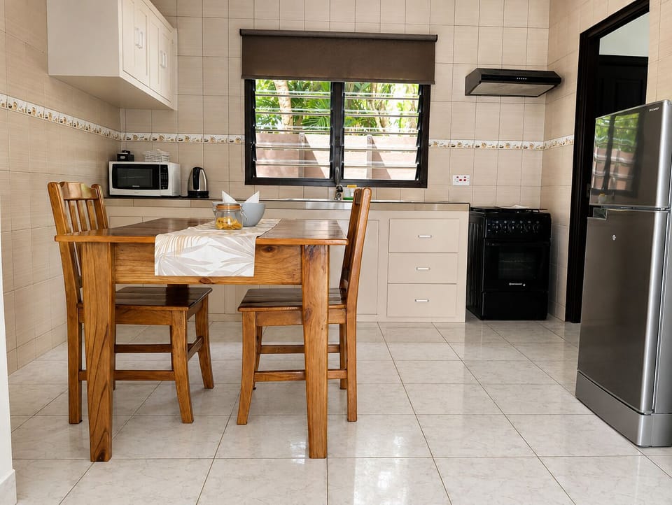 Microwave, stovetop, toaster, highchair