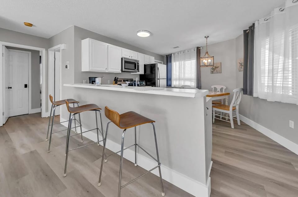 Condo, Multiple Beds (Crystal Village II 16B- Sunlit Shores) | Private kitchen | Oven, toaster