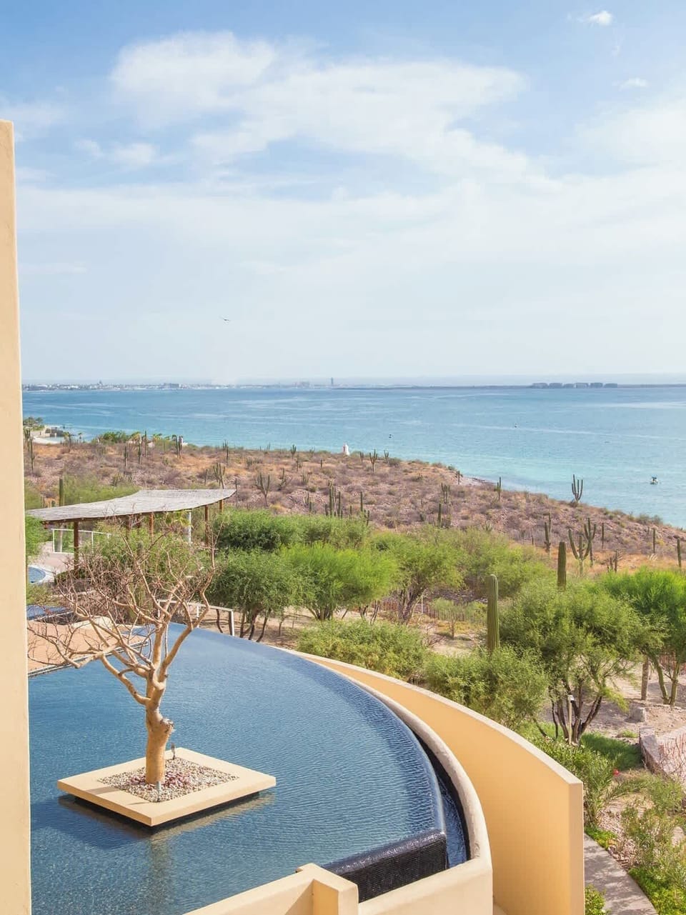 Dive into bliss with breathtaking views from the infinity pool.