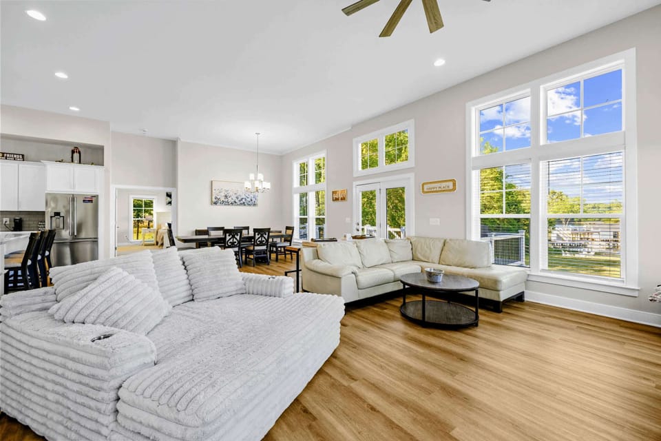 Great Room - The open-concept layout means whoever is cooking is still part of every conversation in the room.