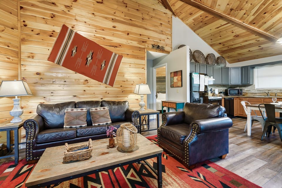 Enjoy quality time with loved ones in this warm and welcoming space.