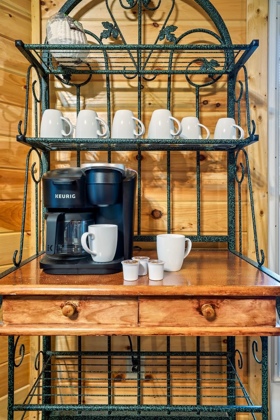 Coffee lovers rejoice! A cozy spot for your caffeine fix.
