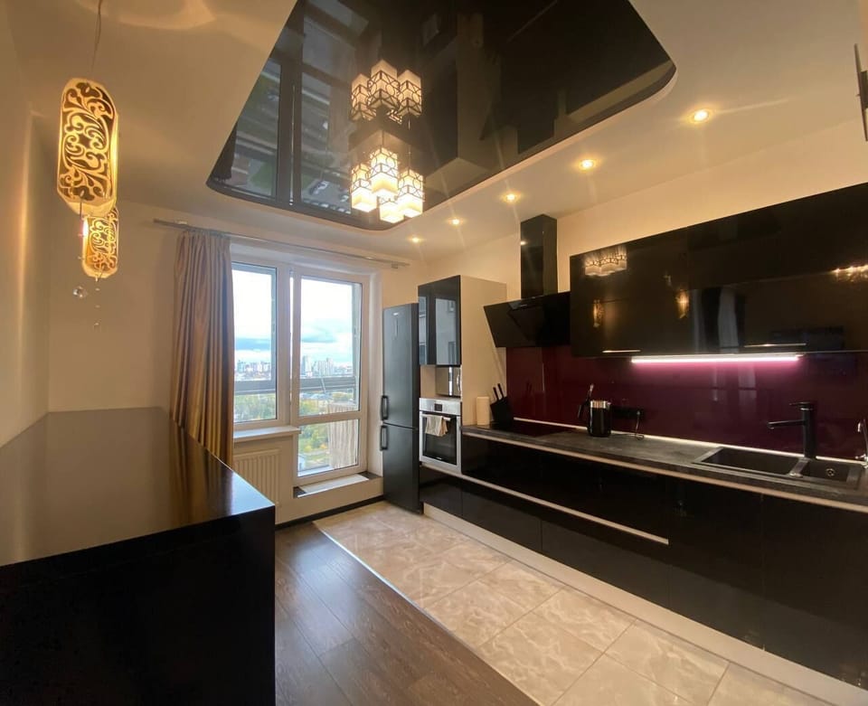 Basic Apartment, Balcony, City View | Private kitchen