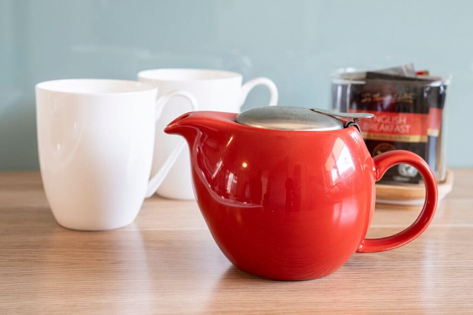 Relax and unwind with a cup of tea.
