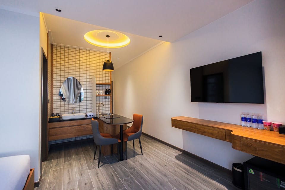 Superior Quadruple Room, City View | In-room safe, individually decorated, individually furnished, desk