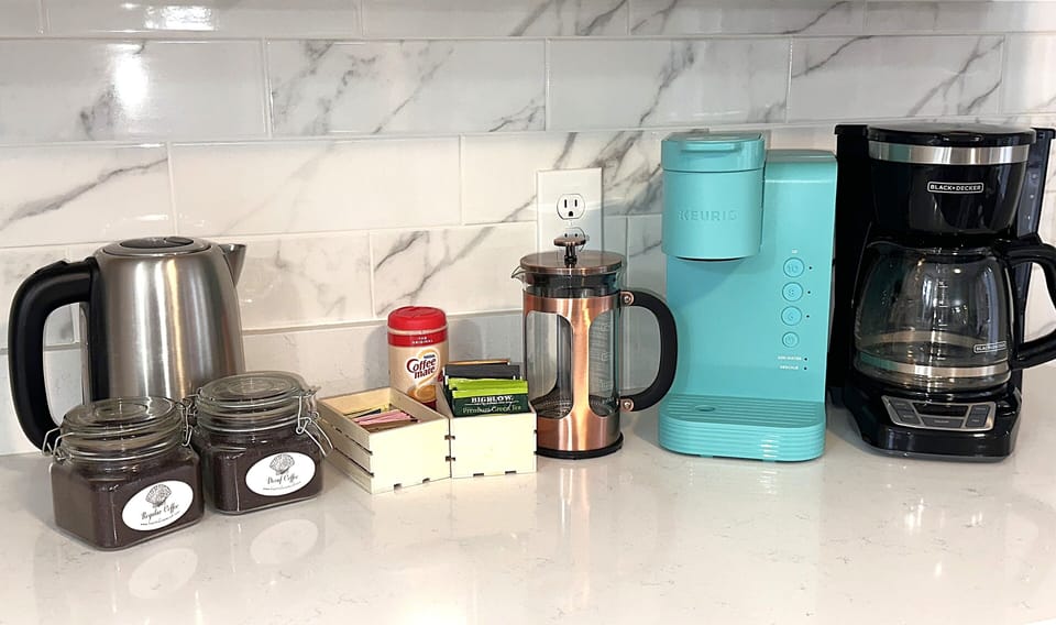 Coffee Bar (Coffee is supplied but not K-cups)