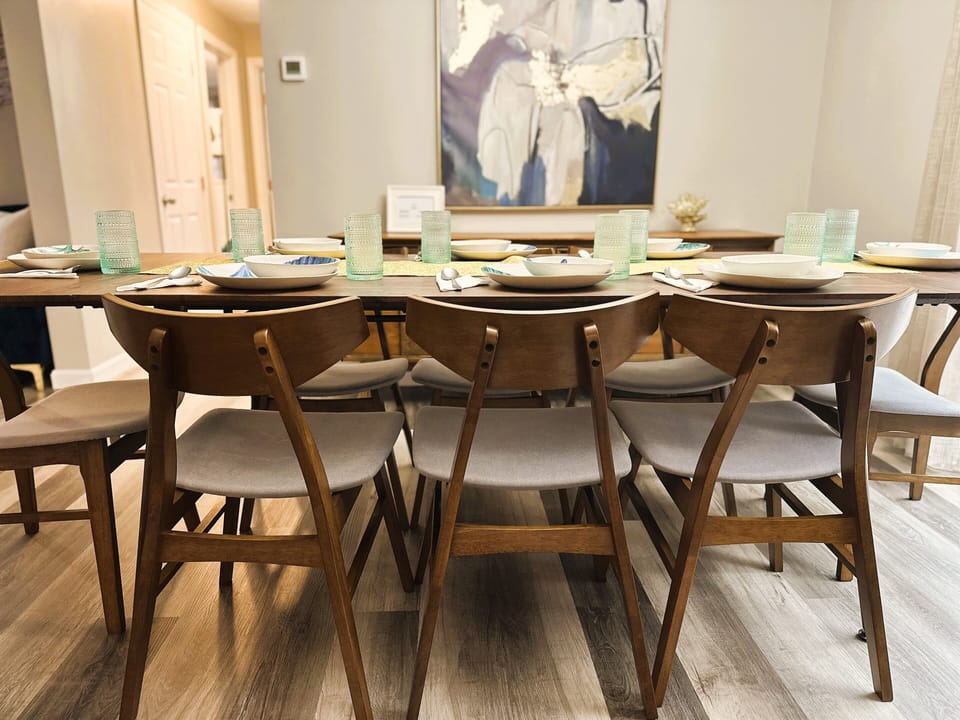 Beautiful aesthetic dining details