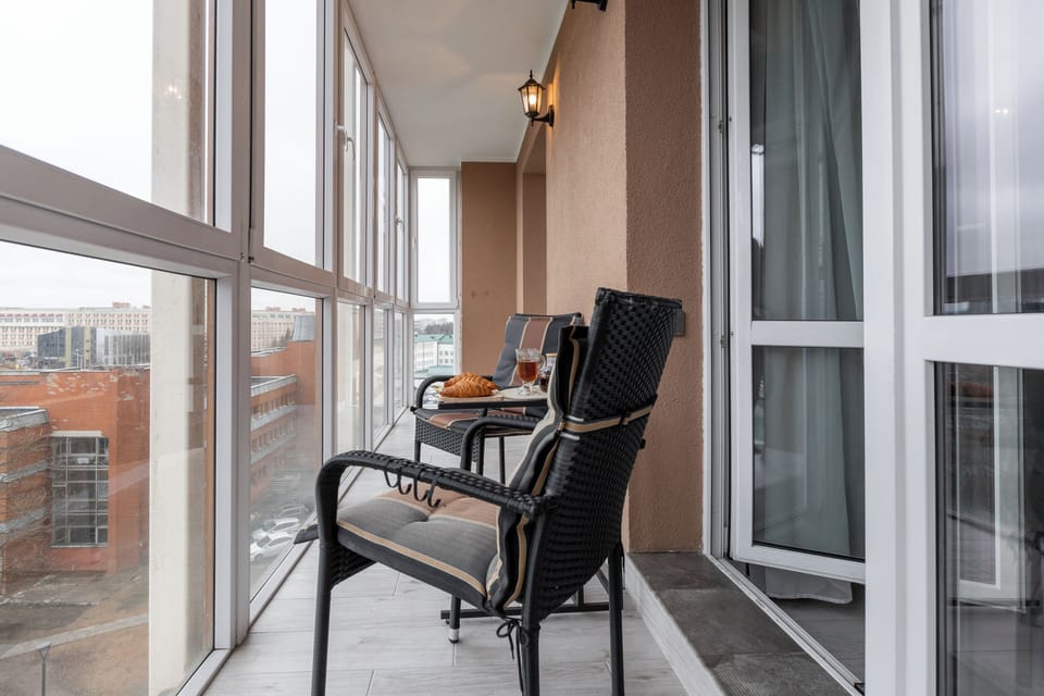 Classic Apartment, Balcony, Courtyard View | Balcony