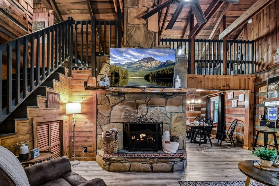 Cabin, 3 Bedrooms | Interior