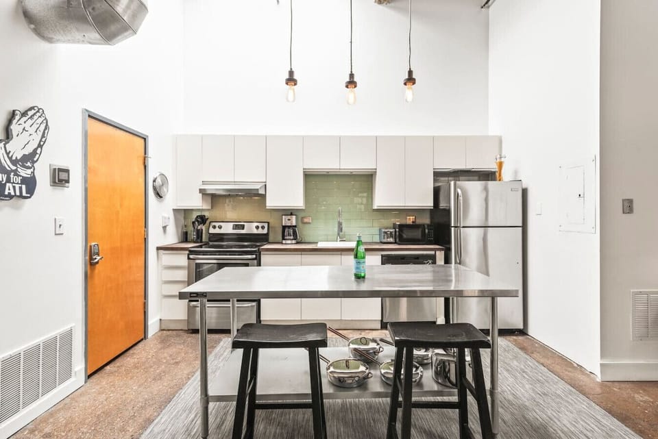 Industrial style kitchen