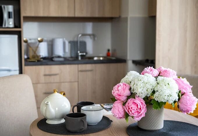 Breakfast area