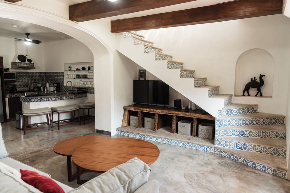 Upper level living area