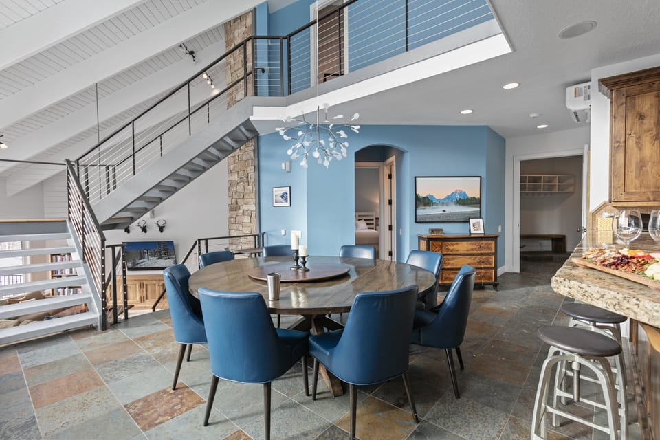 Building, Dining Room, Dining Table, Furniture, Indoors