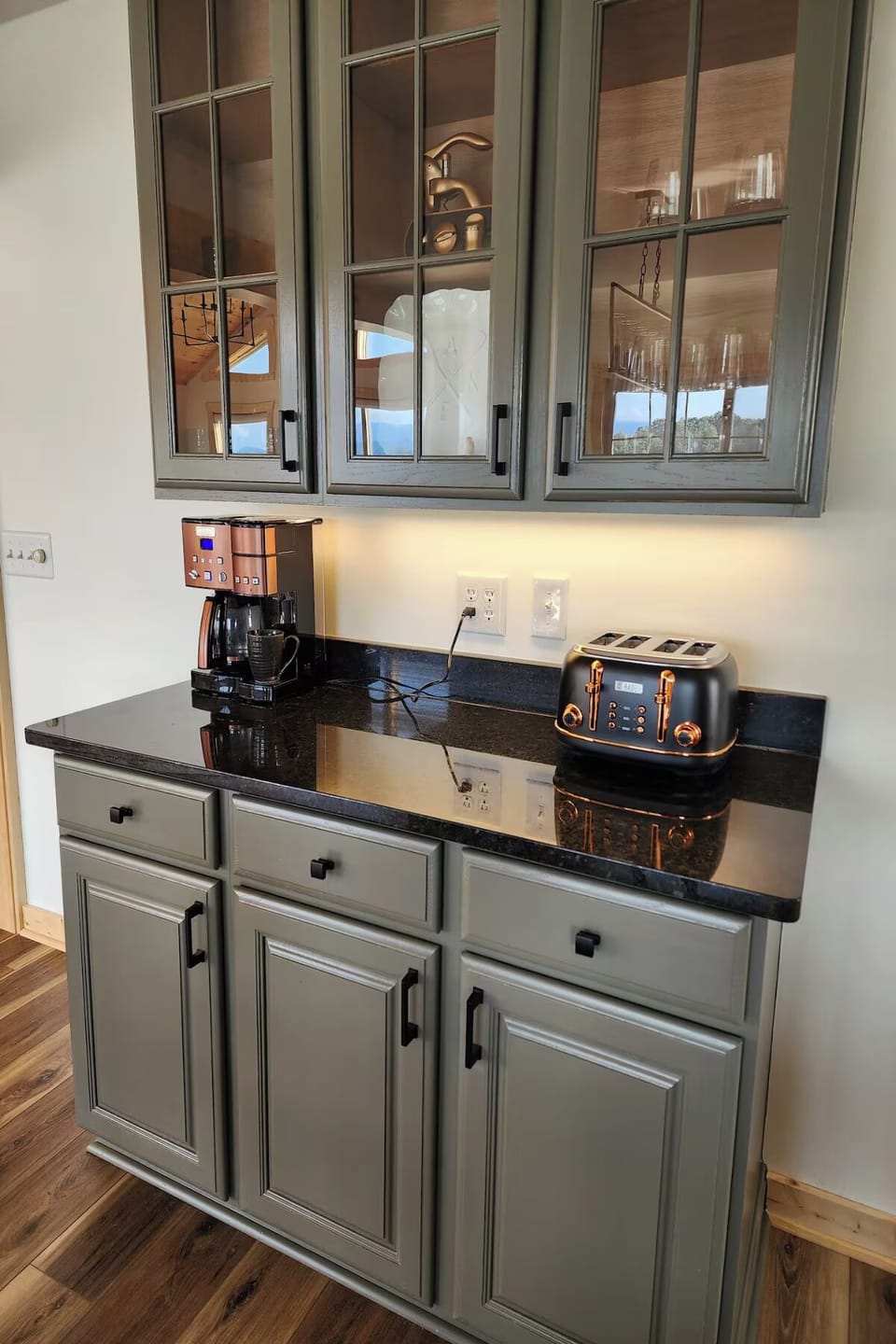 Three Horizons Retreat's coffee bar