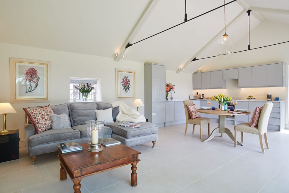 The house is light and airy - a perfect bolt hole