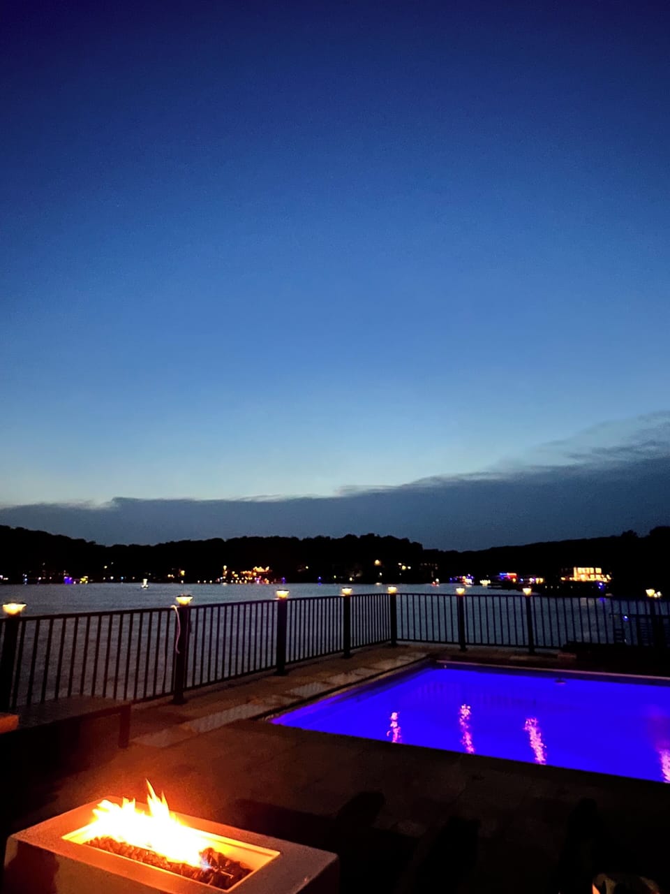 Lake View from Outdoor Patio