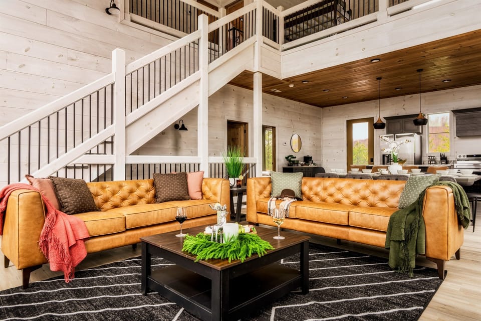 These couches are oh so cozy!