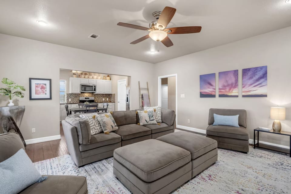 Movable Couches in Family Room - Upper Level