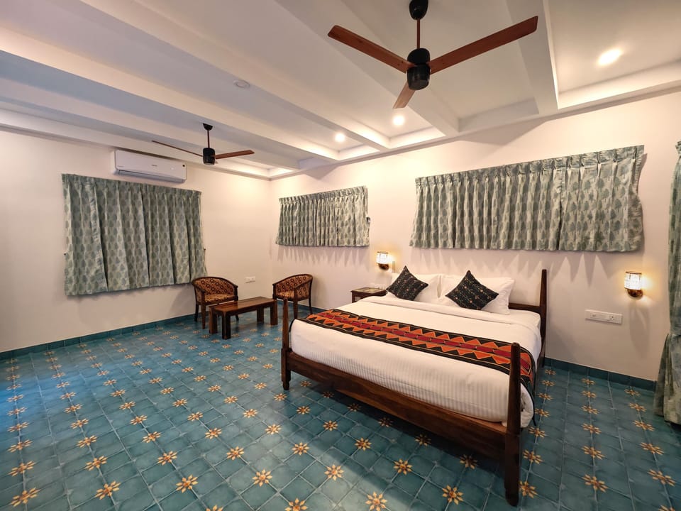 Comfort Double Room, Garden View | Air conditioning
