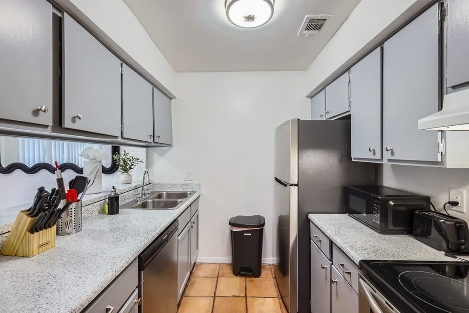 Kitchen Includes Cooking Utensils