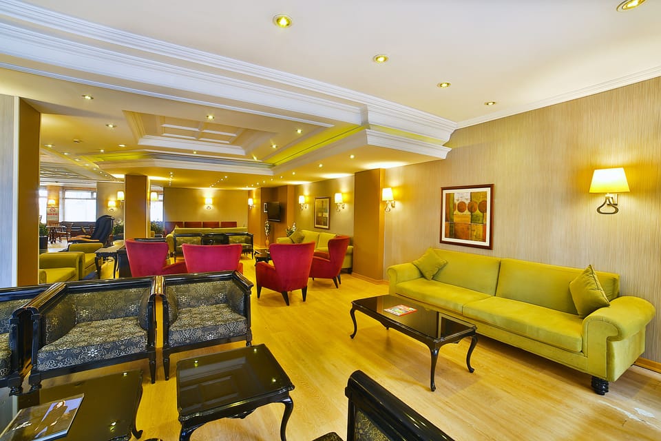 Lobby sitting area