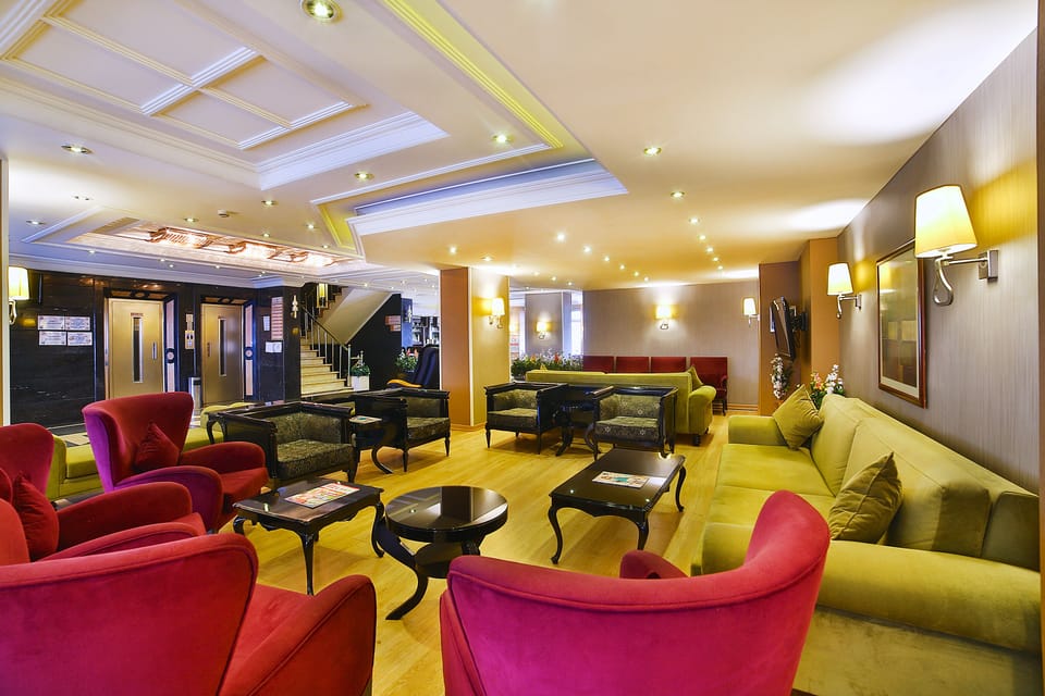 Lobby sitting area