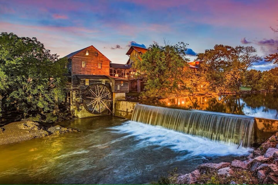 The Old Mill - an amazing restaurant less than 4 miles from the cabin.