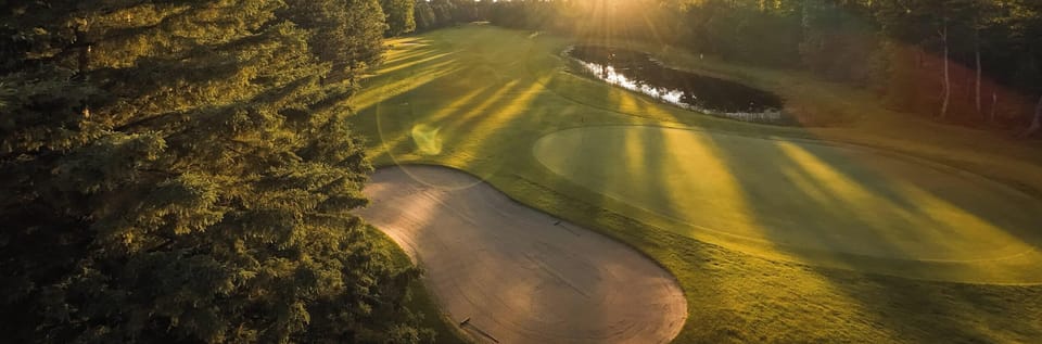 Whitefish Golf Club, a nearby golf course (not on-site).
