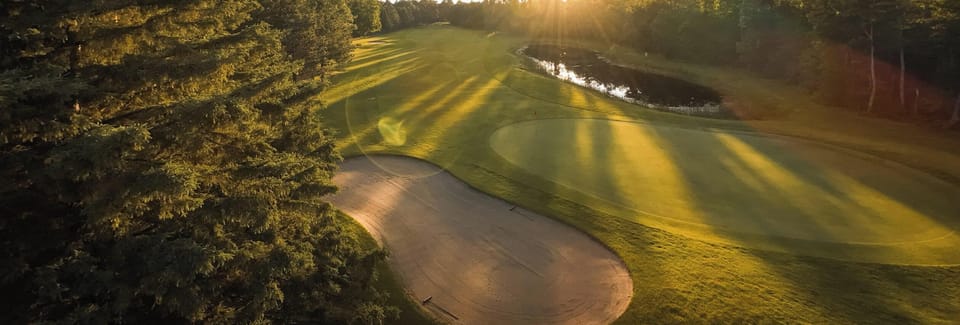 Whitefish Golf Club, a nearby golf course (not on-site).