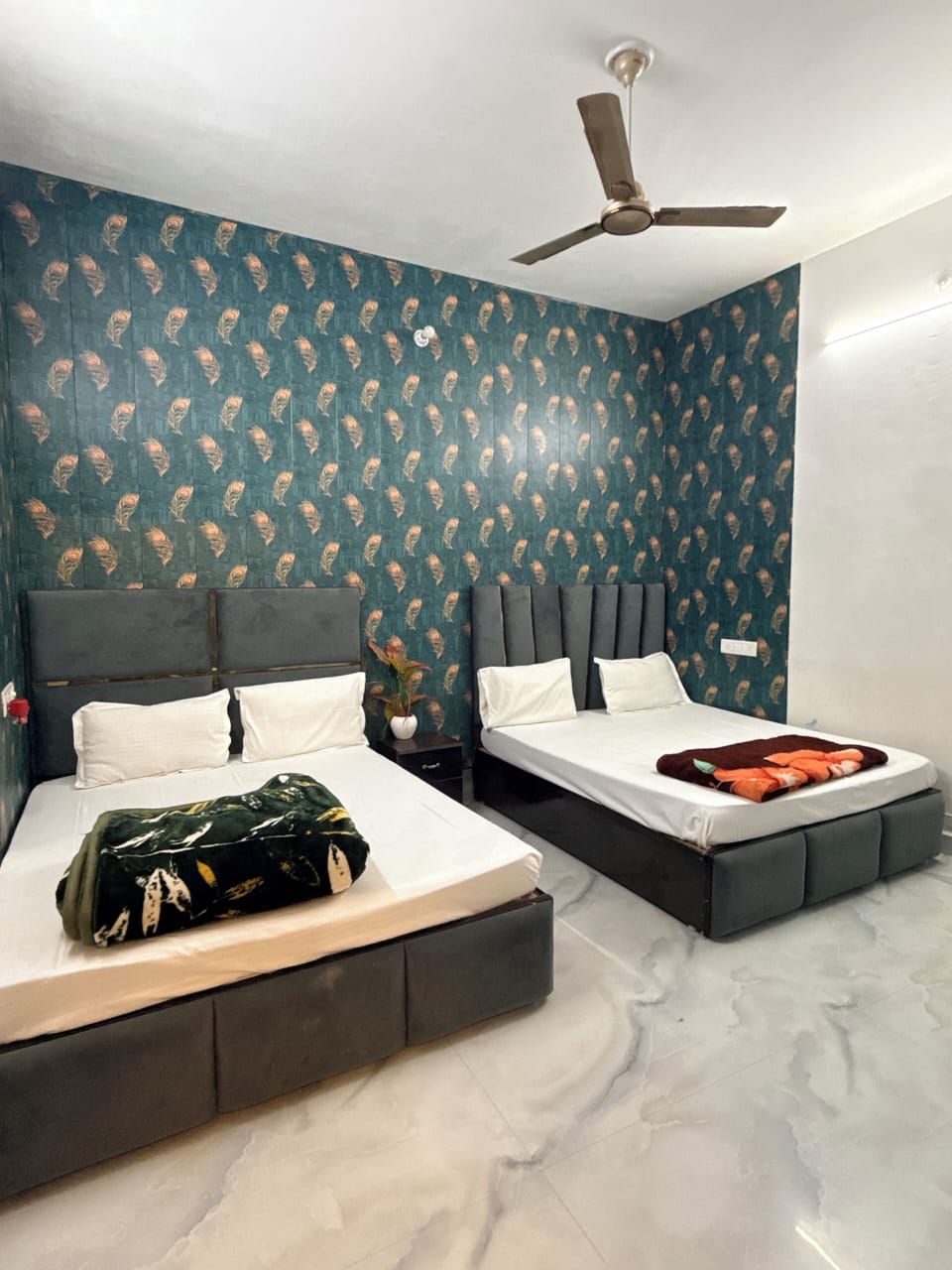Family Twin Room | Blackout drapes, iron/ironing board, free WiFi