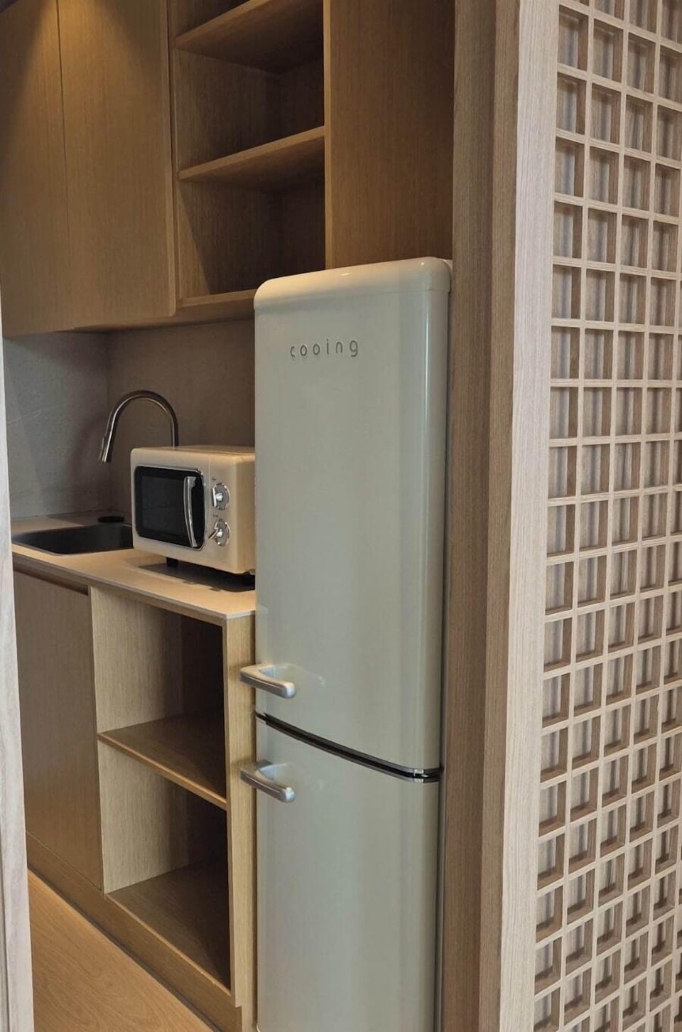 Premium Garden Suite Room | Private kitchen | Mini-fridge, microwave, espresso maker, coffee/tea maker