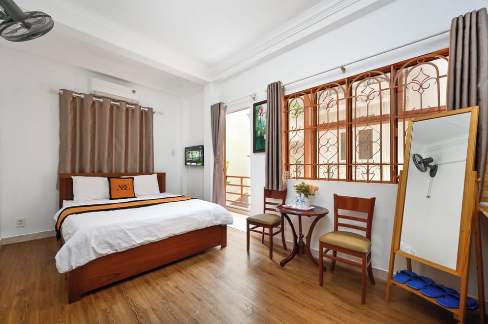 Deluxe Double Room, Balcony, City View | Premium bedding, blackout drapes, WiFi (free), bed sheets