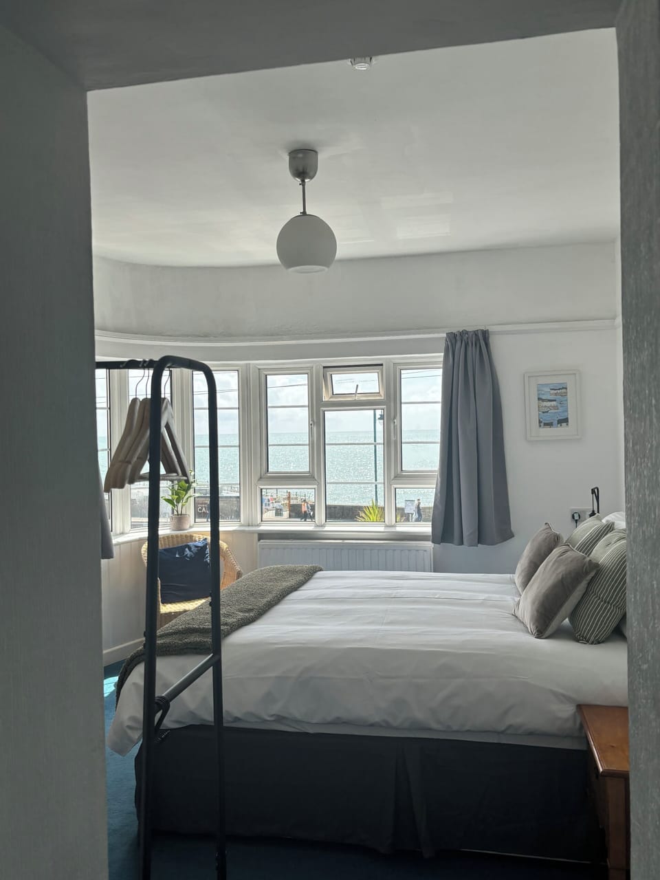 Double Room, Sea View (Room 5) | Bed sheets