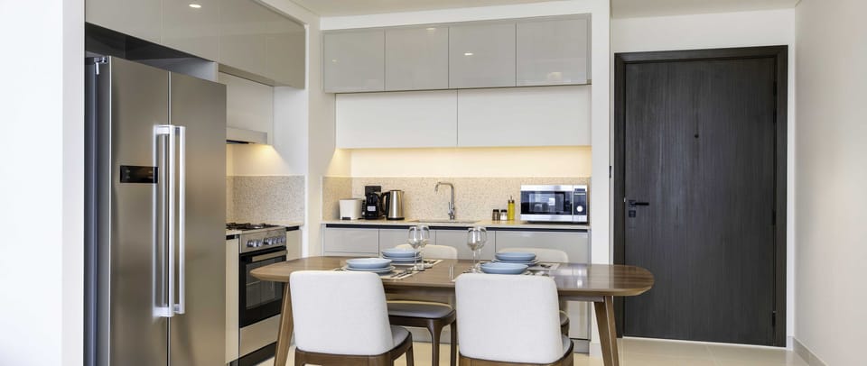 Apartment | Private kitchen | Electric kettle, toaster