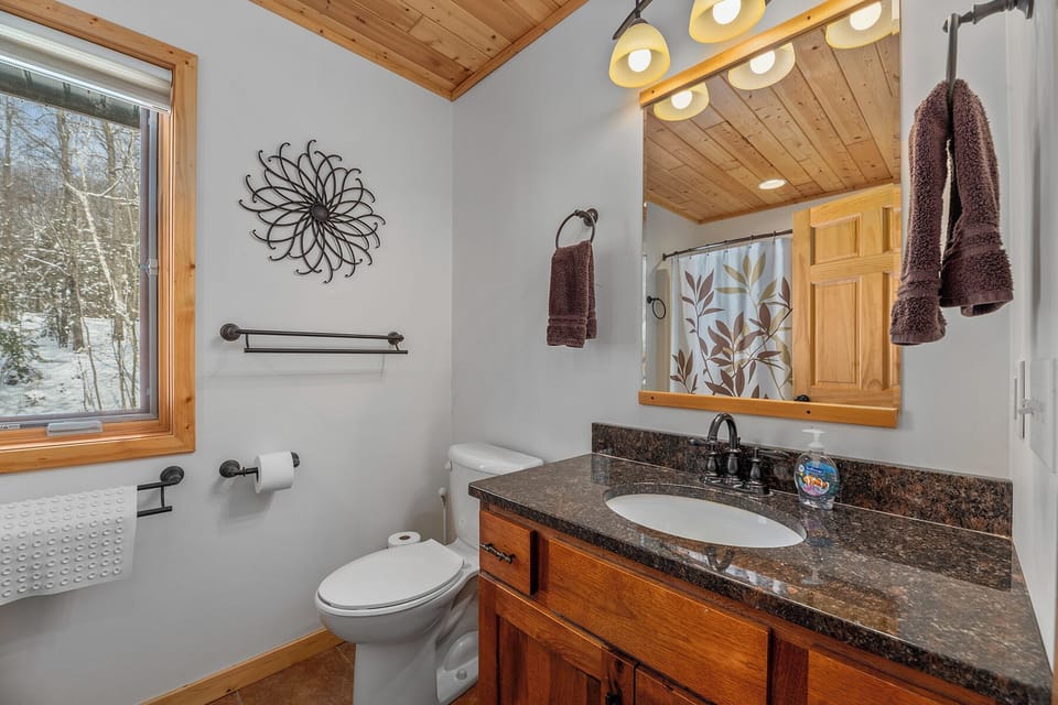 Main level bathroom