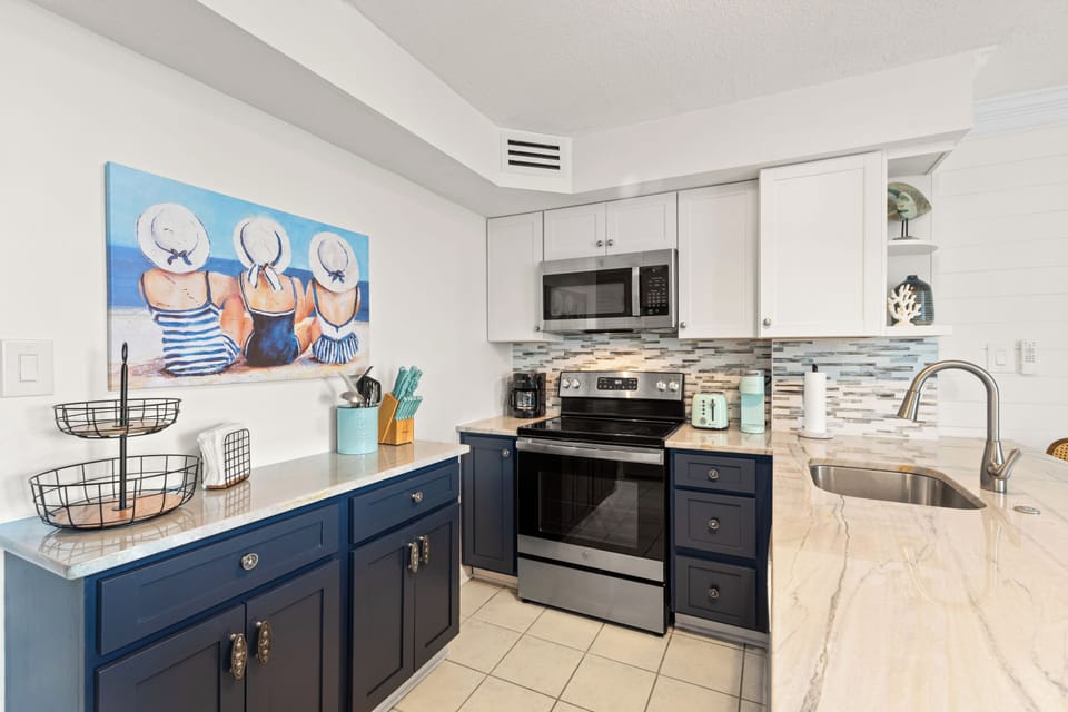 Kitchen with Stainless Steel Appliances