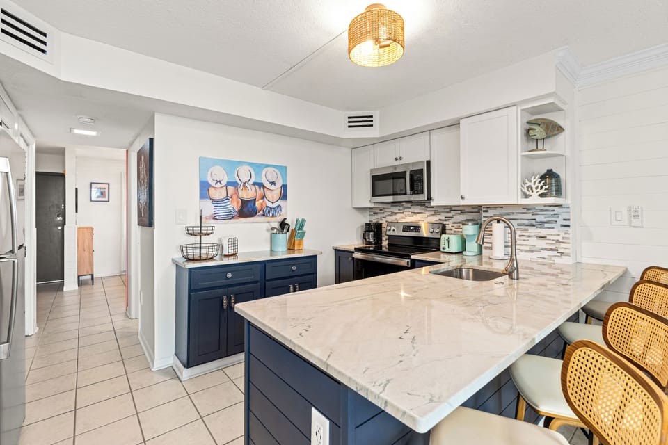 Kitchen with Stainless Steel Appliances