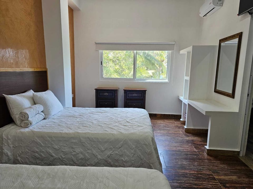 Standard Double Room, Patio, Partial Sea View | Laptop workspace, free WiFi