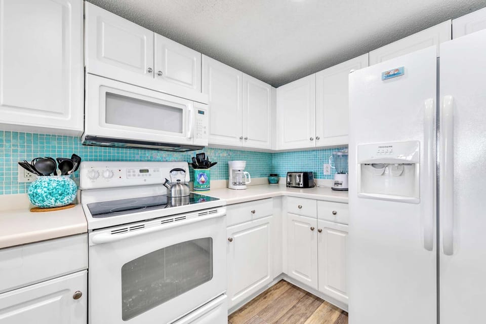 The kitchen has all you need
