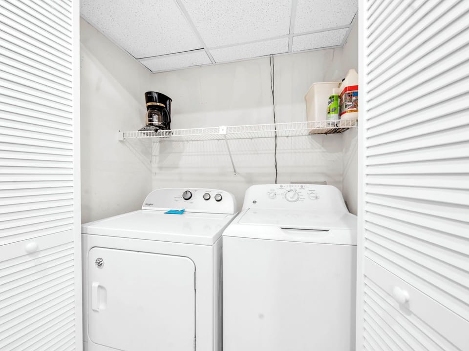 Washer and dryer