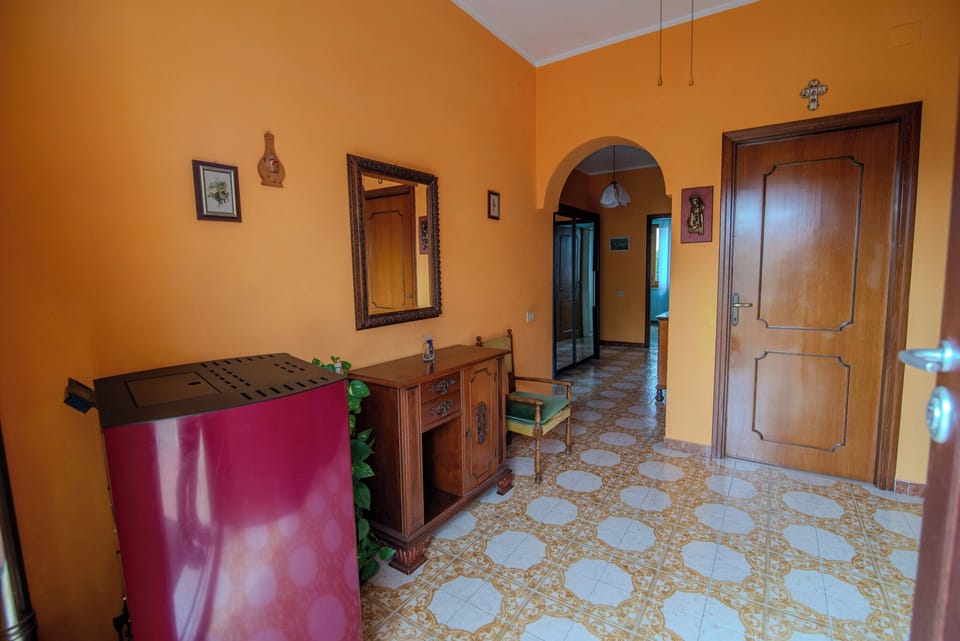Interior entrance