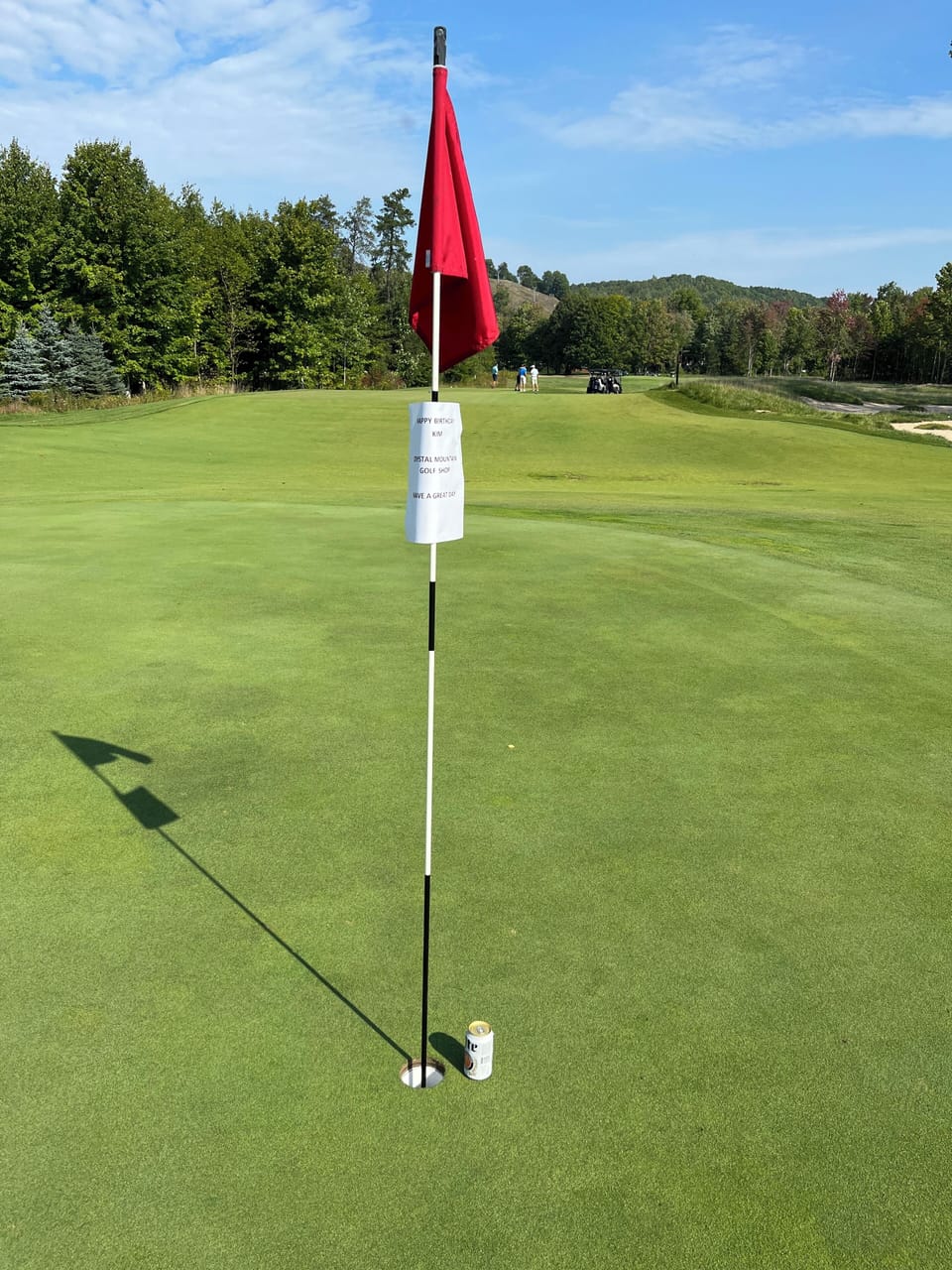 #8 Green at Crystal Mountain Betsie Valley Golf Course