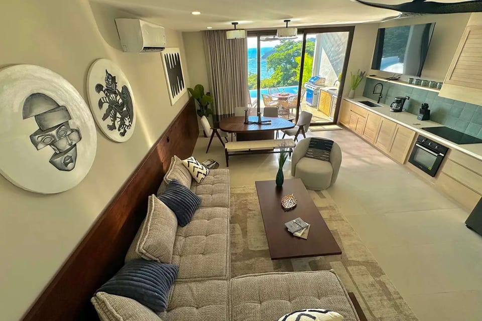 3BR Oceanview Sunset- Living room