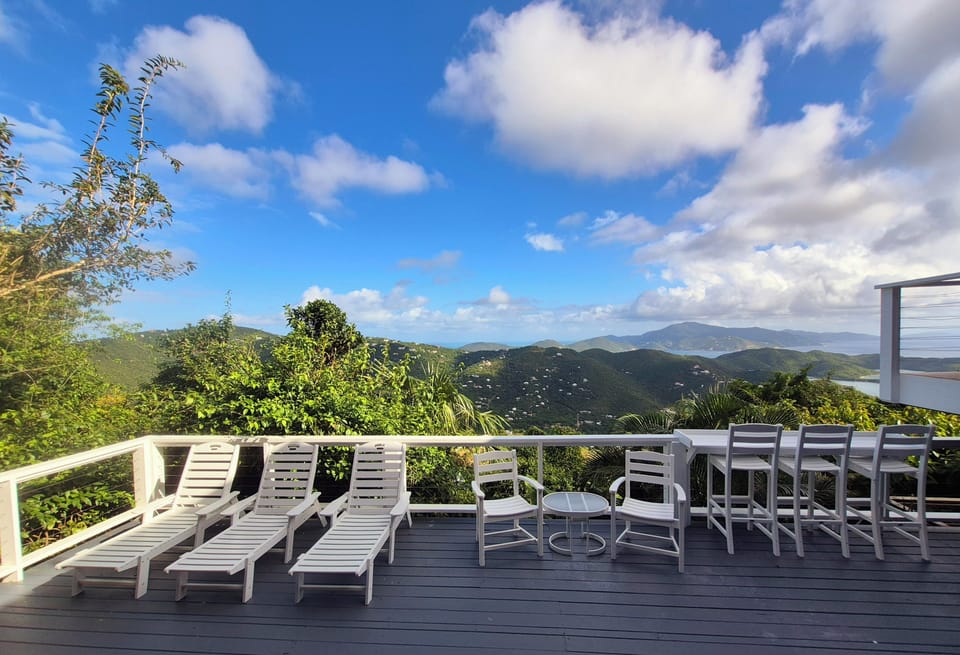 View from the deck