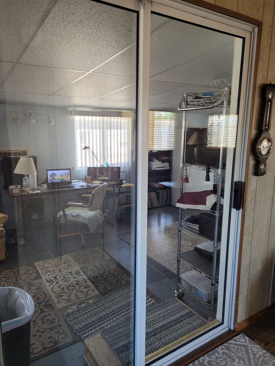 Arizona room off the main house. I use it as a work area and amateurmusic studio