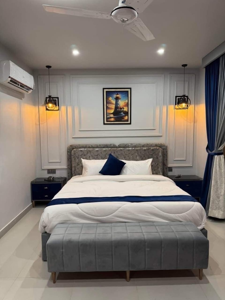 Standard Double or Twin Room | Iron/ironing board, free WiFi