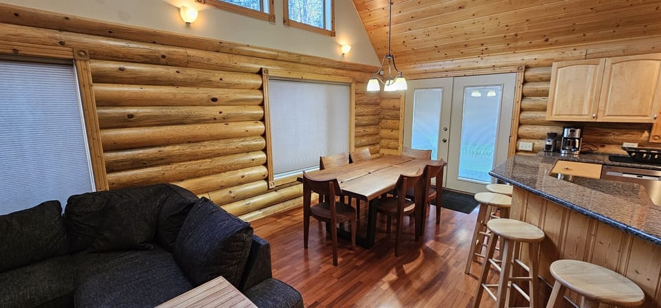 Dining Table and Bar Seating