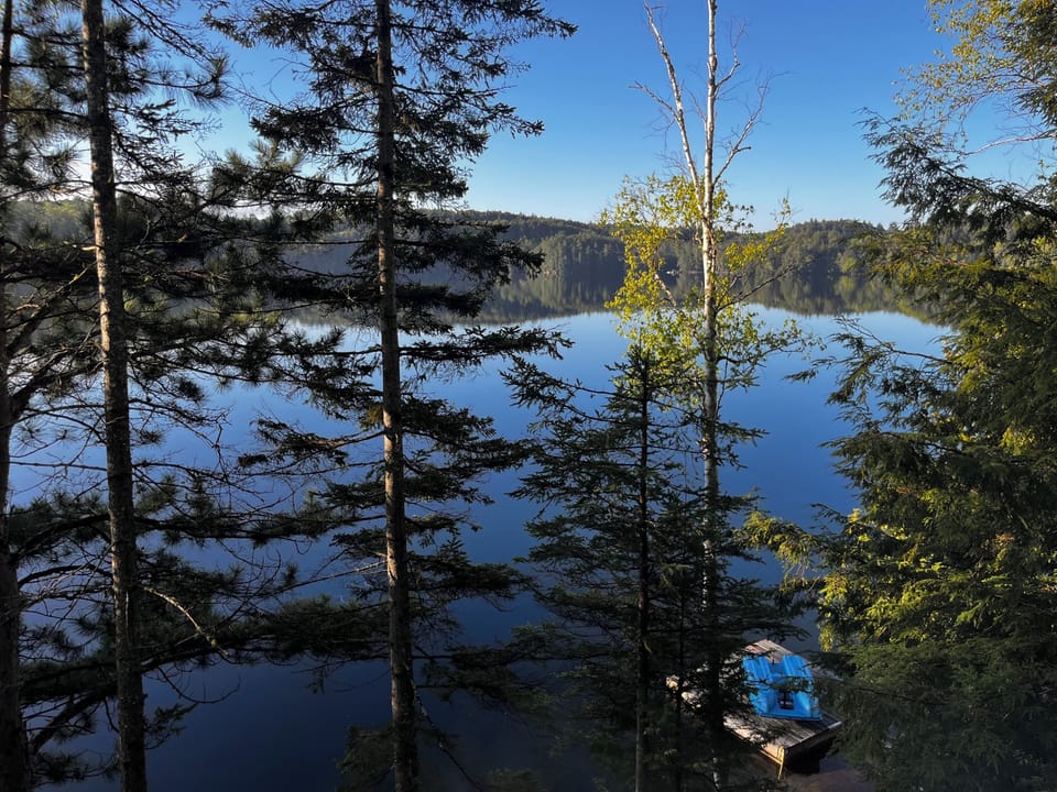 View from the master bedroom